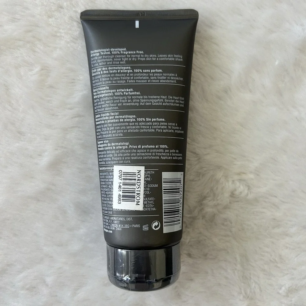 Clinique Men's Face‎ Wash For Normal to Dry Skin 200ml/6.7oz Full Size SEALED